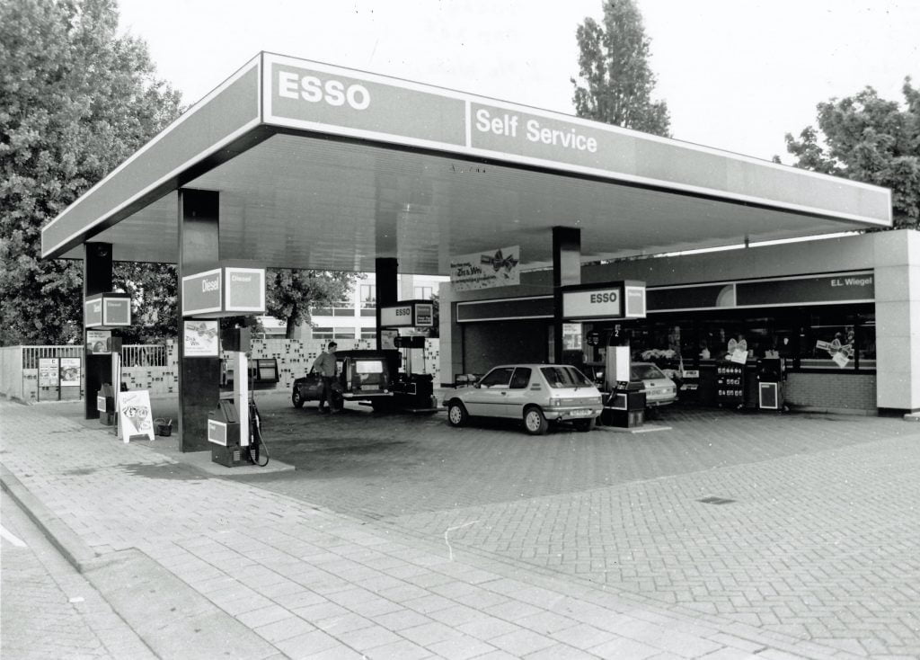 Benzinestation in Purmerend